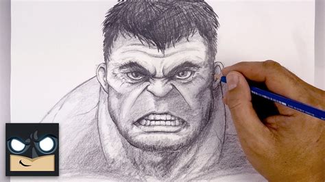 Cómo dibujar a Hulk | Tutorial de croquis