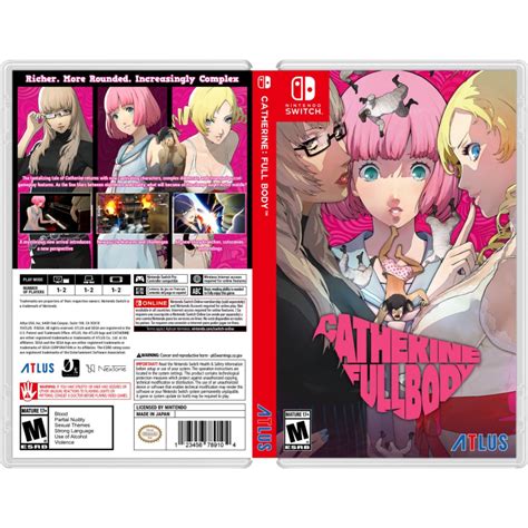 Catherine: Full Body Custom Box Art : r/NintendoSwitchBoxArt