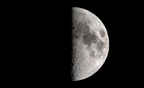 First Quarter Moon Photograph by Nasa's Scientific Visualization Studio/science Photo Library ...