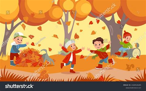 90,020 Kids Nature Playing Illustration Images, Stock Photos & Vectors ...