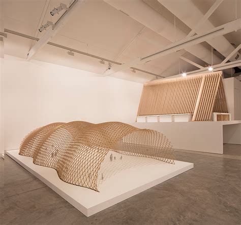 shigeru ban's disaster relief shelters go on view in sydney