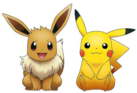 eevee y pikachu | Pikachu and eevee, Pikachu, Eevee and pikachu