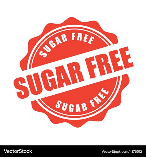 Sugar free Royalty Free Vector Image - VectorStock