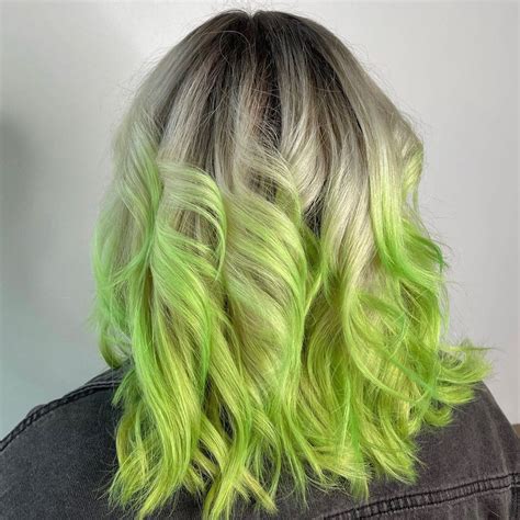 Lime Green Hair: 23+ Best Looks That Will Turn Heads