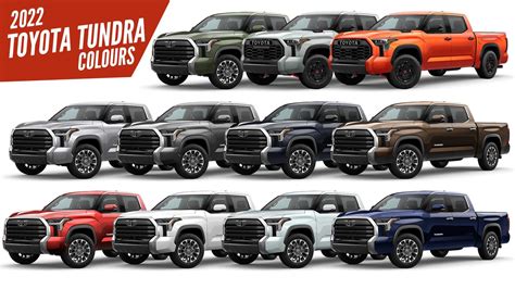 2022 Toyota Tundra Pickup Truck – All Color Options – Images | AUTOBICS