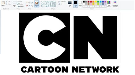 How To Draw The Cartoon Network Logo Drawing Famous Logos Youtube | Images and Photos finder