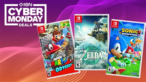 Nintendo Switch Cyber Monday game deals: Laatste kans om fysieke en digitale games te verkopen