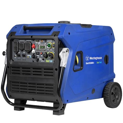 Westinghouse iGen11000DFc Remote Electric Start 11000-Watt Dual Fuel (Gasoline/Propane) Inverter ...