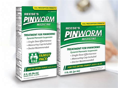 Reese's Pinworm: Safe and Affordable OTC Pinworm Treatment