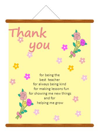 Teachers Day Card Templates | EdrawMax Free Editable