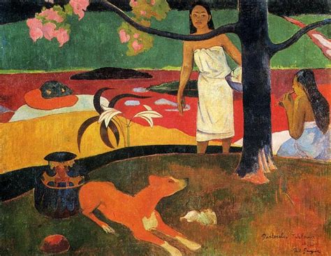 Tahitian pastorale, 1898 - Paul Gauguin - WikiArt.org