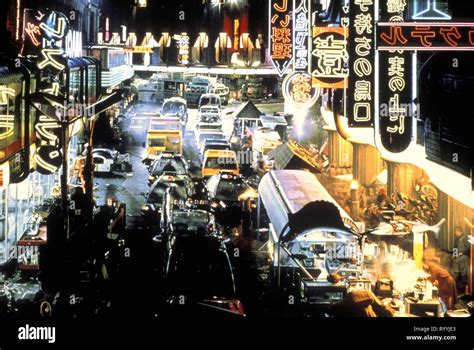 PRODUCTION DESIGN ARTWORK, BLADE RUNNER, 1982 Stock Photo - Alamy