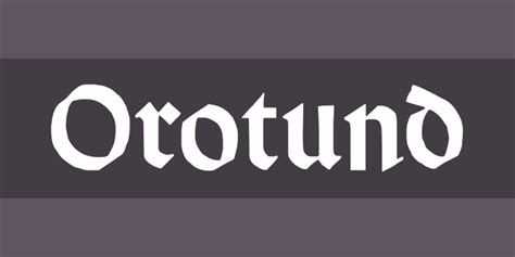 Orotund Font Free by Paul Lloyd | Font Squirrel