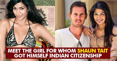 Shaun Tait Gets Indian Citizenship! Meet His Wife Mashoom Singha ...