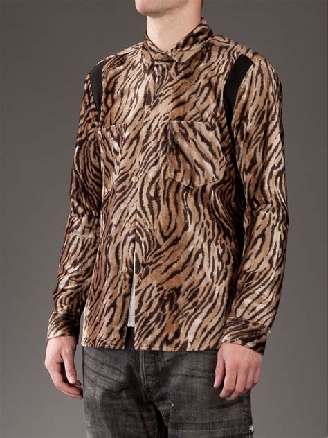 Mastermind japan Tiger Print Shirt for Men | Lyst