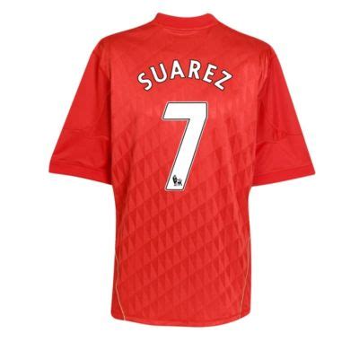 Luis Suarez Liverpool Shirt No.7| Soccer Blog|Football News, Reviews ...