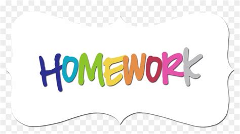 Homework Clip Art Sign