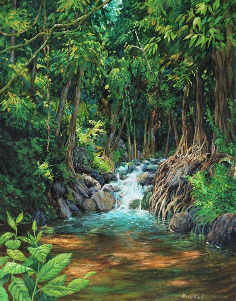 Jungle Scene Painting