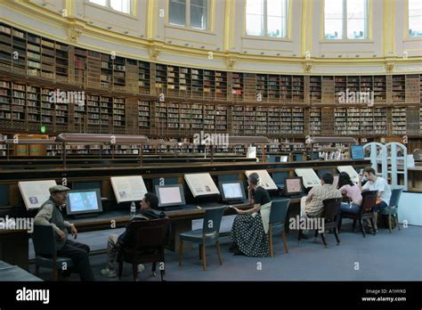 Interior of British Museum Reading Room in the Great Court Bloomsbury ...