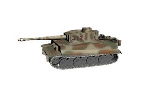 3d Pzkpfw Vi Tiger Model