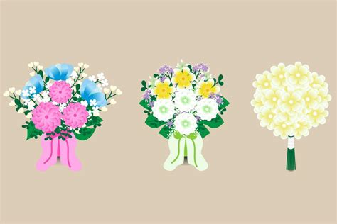 beautiful wedding flower bouquet illustration design 11332892 Vector Art at Vecteezy