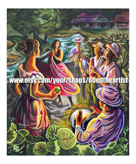 Puerto Rico Art Puerto Rican Culture Art by Puerto Rican - Etsy