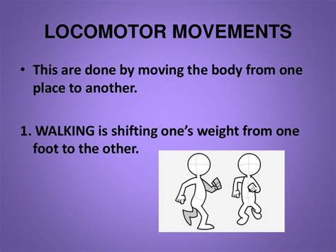 Locomotor and Non-Locomotor Movements