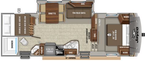 2020 Jayco Eagle Fifth Wheel Floor Plans - floorplans.click