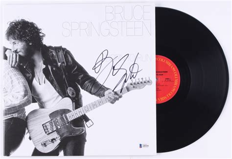 Bruce Springsteen Signed "Born to Run" Vinyl Record Album (Beckett LOA ...