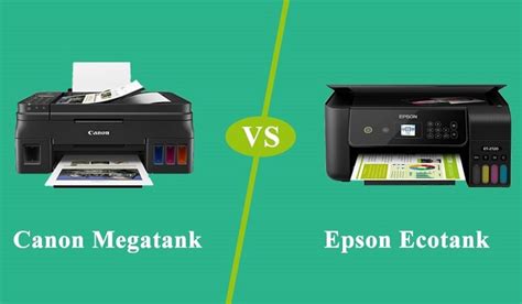 Canon Megatank Vs Epson Ecotank — Printable Press