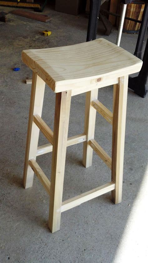 How To Build Wooden Bar Stools - Image to u