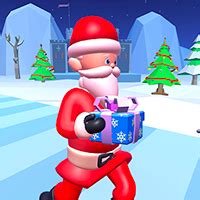 3D Santa Run Game - Play on Lagged.com