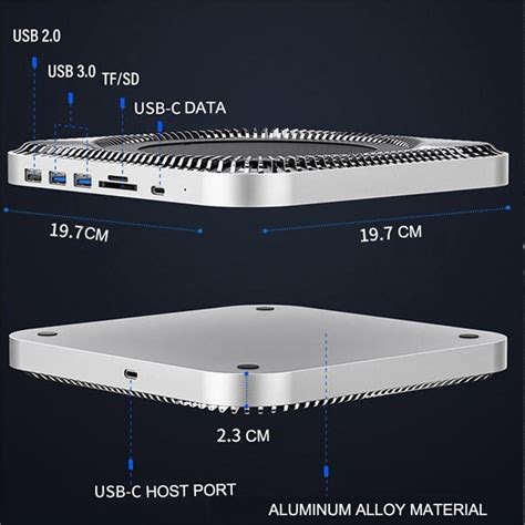 MAC MINI Dock Station With External Storage Disk Factory, Manufacturers ...