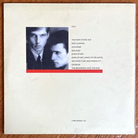 OMD Architecture & Morality LP | Buy from Vinylnet