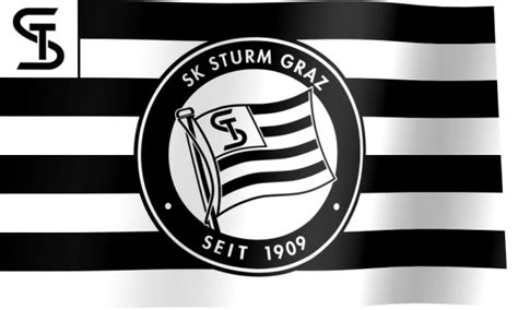 SK Sturm Graz Fan Flag (GIF) - All Waving Flags