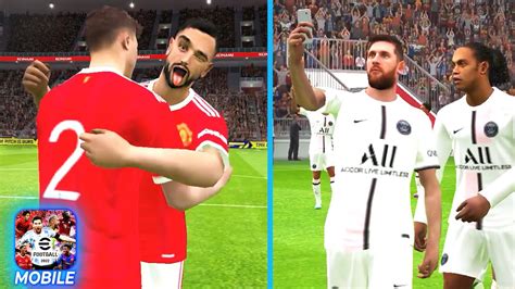 eFOOTBALL PES 2023 MOBILE - New Graphics, Facial Expressions, Player ...