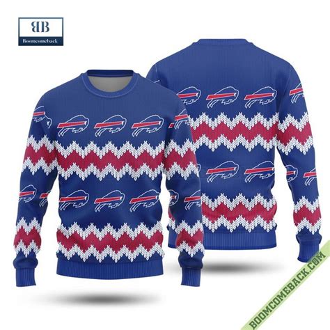 Buffalo Bills Christmas Knitted Sweater - Boomcomeback