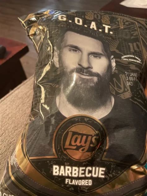 LAYS POTATO CHIP Lionel Messi G.O.A.T. Limited Edition 85g Exclusive Rare 🔥NEW $0.99 - PicClick