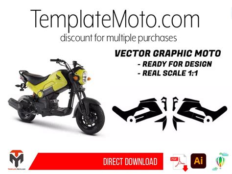 Honda Navi Vector Graphics Template – TemplateMoto