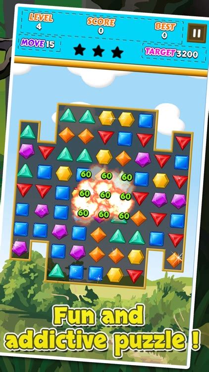 Jewel Star Match 3 game by Kevin Tran