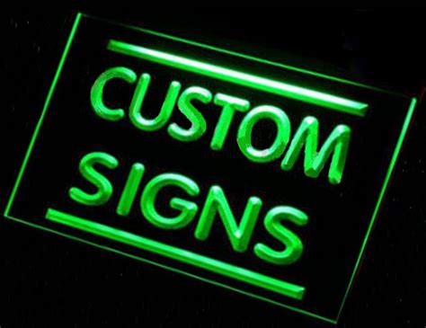 sj Sign Design Your Own LED Light Sign Custom Neon LED Signs Bar open ...