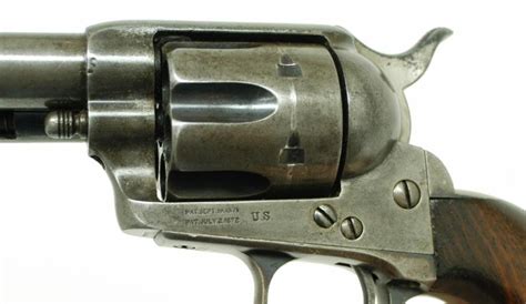 Colt U.S. Artillery Single Action .45 caliber revolver with factory ...