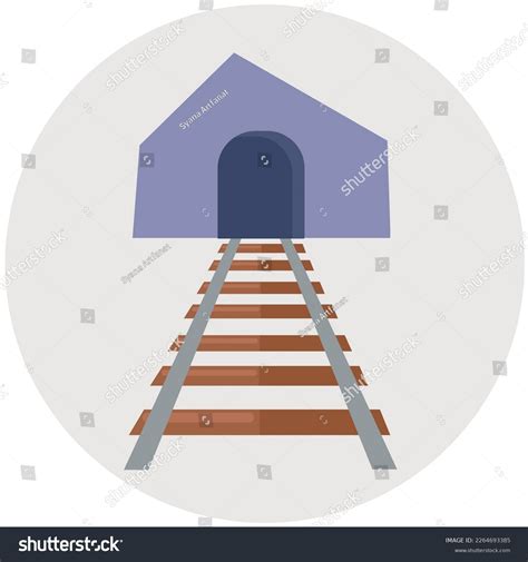 Train Tunnel Icon Clipart Isolated Vector Stock Vector (Royalty Free) 2264693385 | Shutterstock