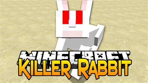 Minecraft Tutorial - How To Spawn A Killer Rabbit In Minecraft 1.8 - YouTube