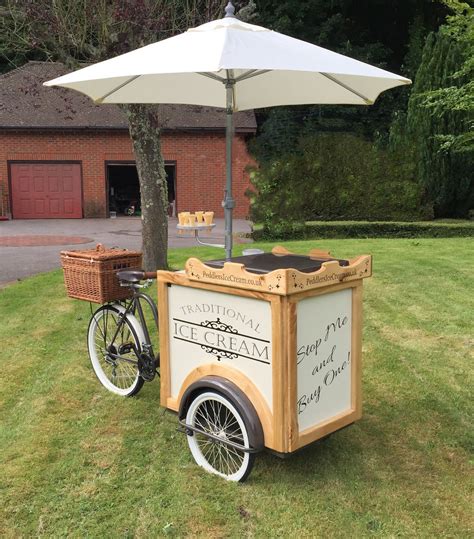 Vintage " Stop Me & Buy One !" Traditional Ice Cream Bike Cart TriCycle Hire | eBay | Ice cream ...