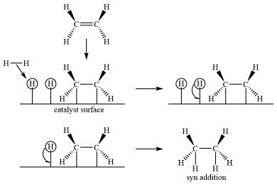 Explain why catalytic hydrogenation is an exception to the ...