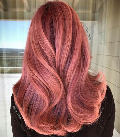 rose gold for brown hair overtone - Google Search | Hair styles, Hair ...