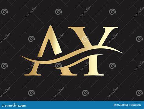 AY Logo. Monogram Letter AY Logo Design Vector Stock Vector ...