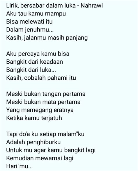 Lirik Lagu Masih Di Sini