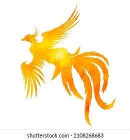 496 Phoenix bird watercolor Images, Stock Photos & Vectors | Shutterstock